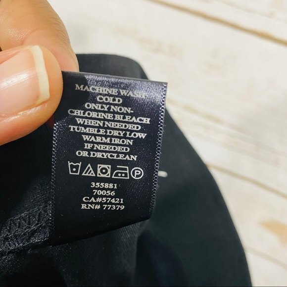 Ann Taylor Leather Skinny Pants Black Size XS - Picture 5 of 5